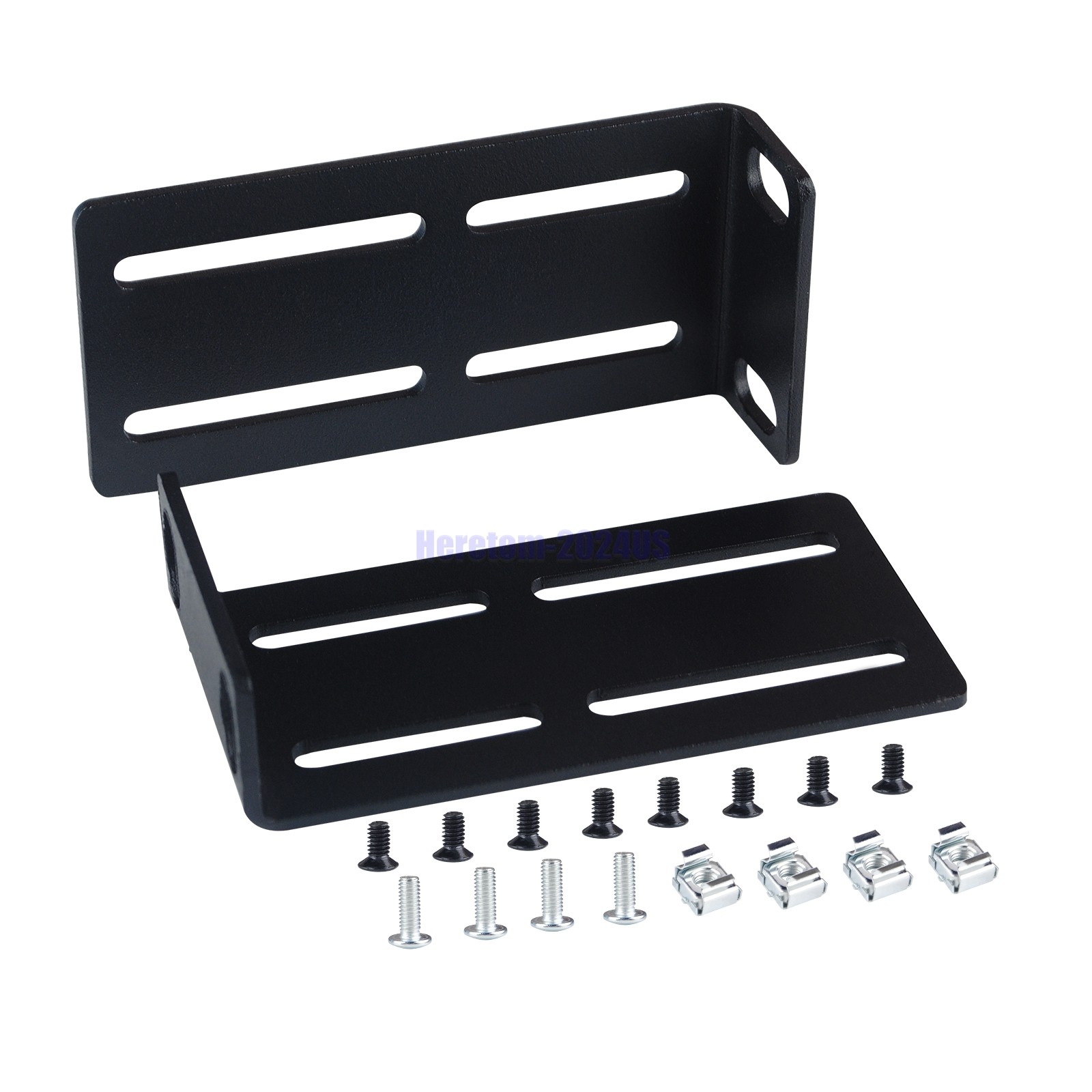1 Pair Universal Adjustable Rack Mount Ears For 19" Network Switch HP Aruba HPE