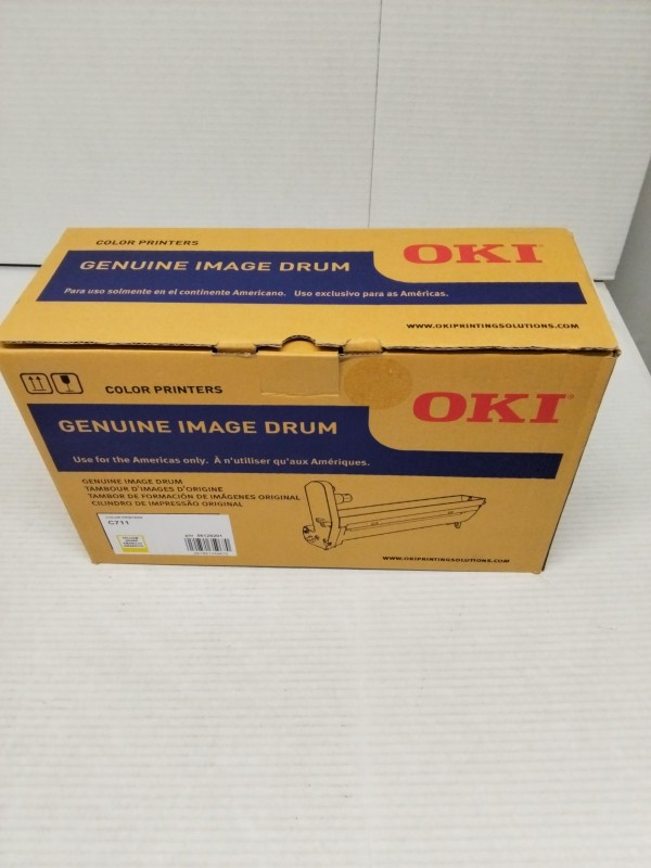 Okidata Image Drum 56129201 Yellow for Oki C711dn