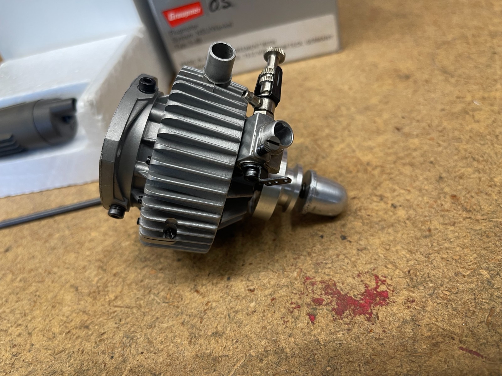 Graupner/O.S. NSU WANKEL Rotary Engine 1-49 (1980) R/C Airplane Engine & Muffer
