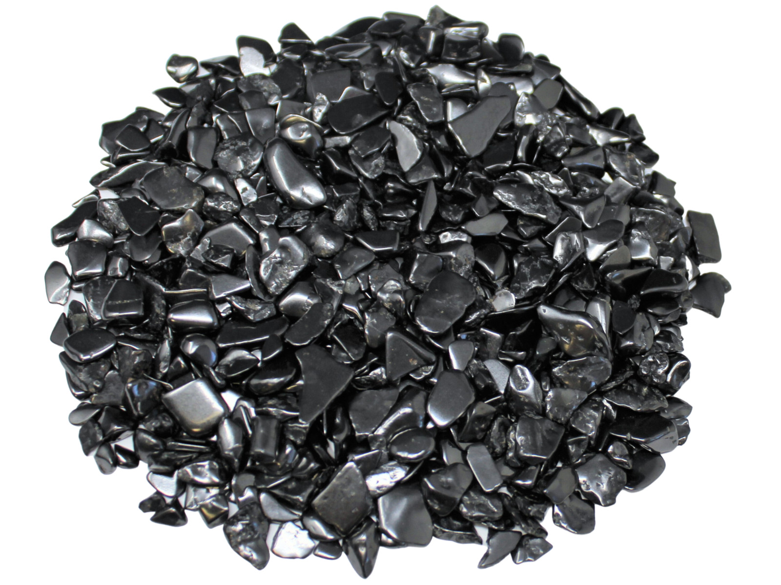 Shungite Semi Tumbled Gemstone Mini Chips 5-15 mm Wholesale Bulk Lots