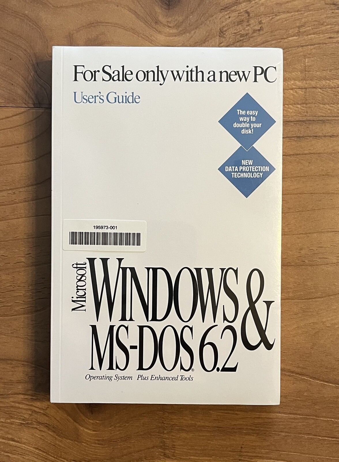 NEW Windows & MS-DOS 6.2 User Guide Bundle COA Vintage Computing Collectible