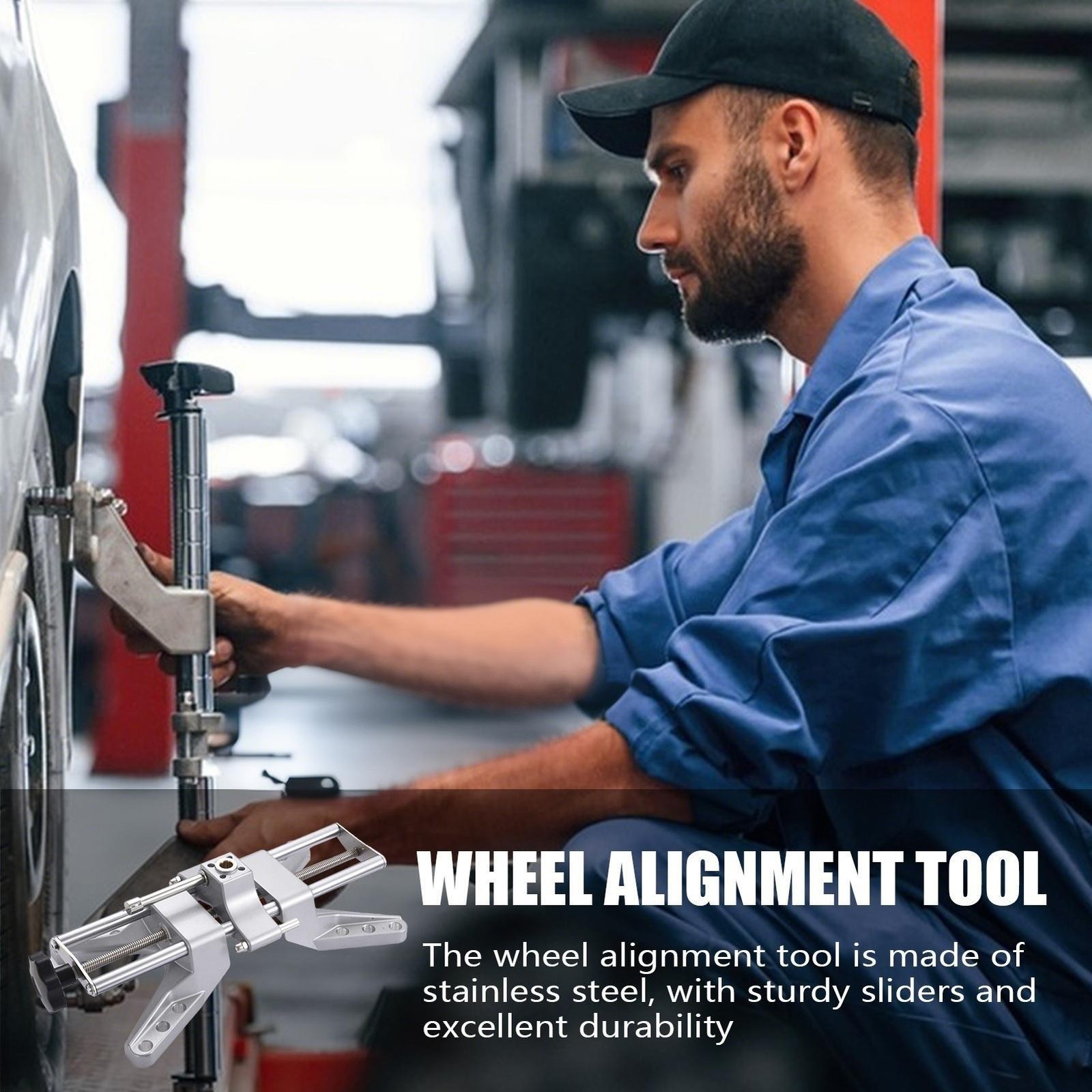 3D DSP Wheel Alignment Clamp Tool - Wheel Clamp for Wheel Alignment, 1 Clamp