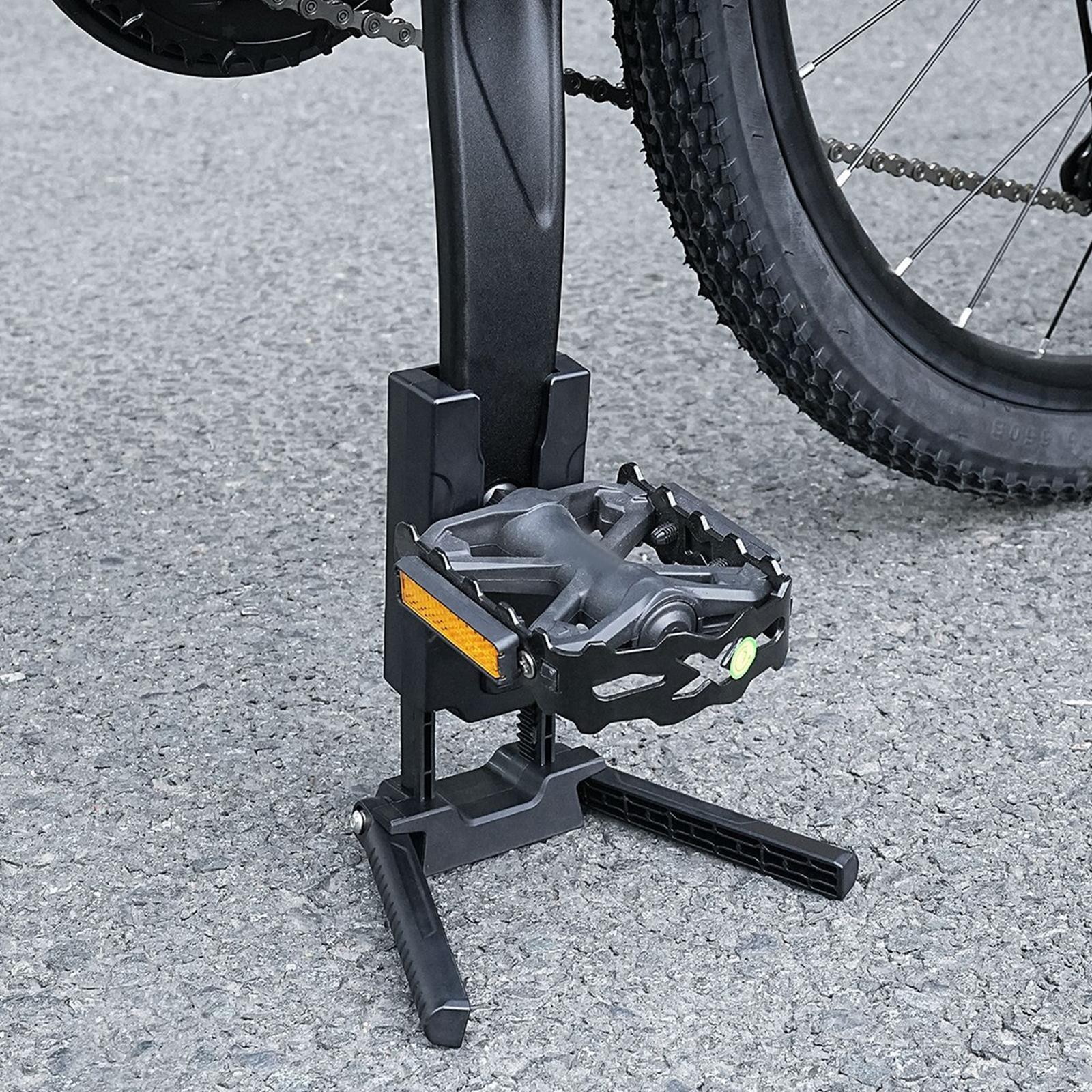 Bike Crank Kickstand Portable Foldable Accessories Stable Practical Professional