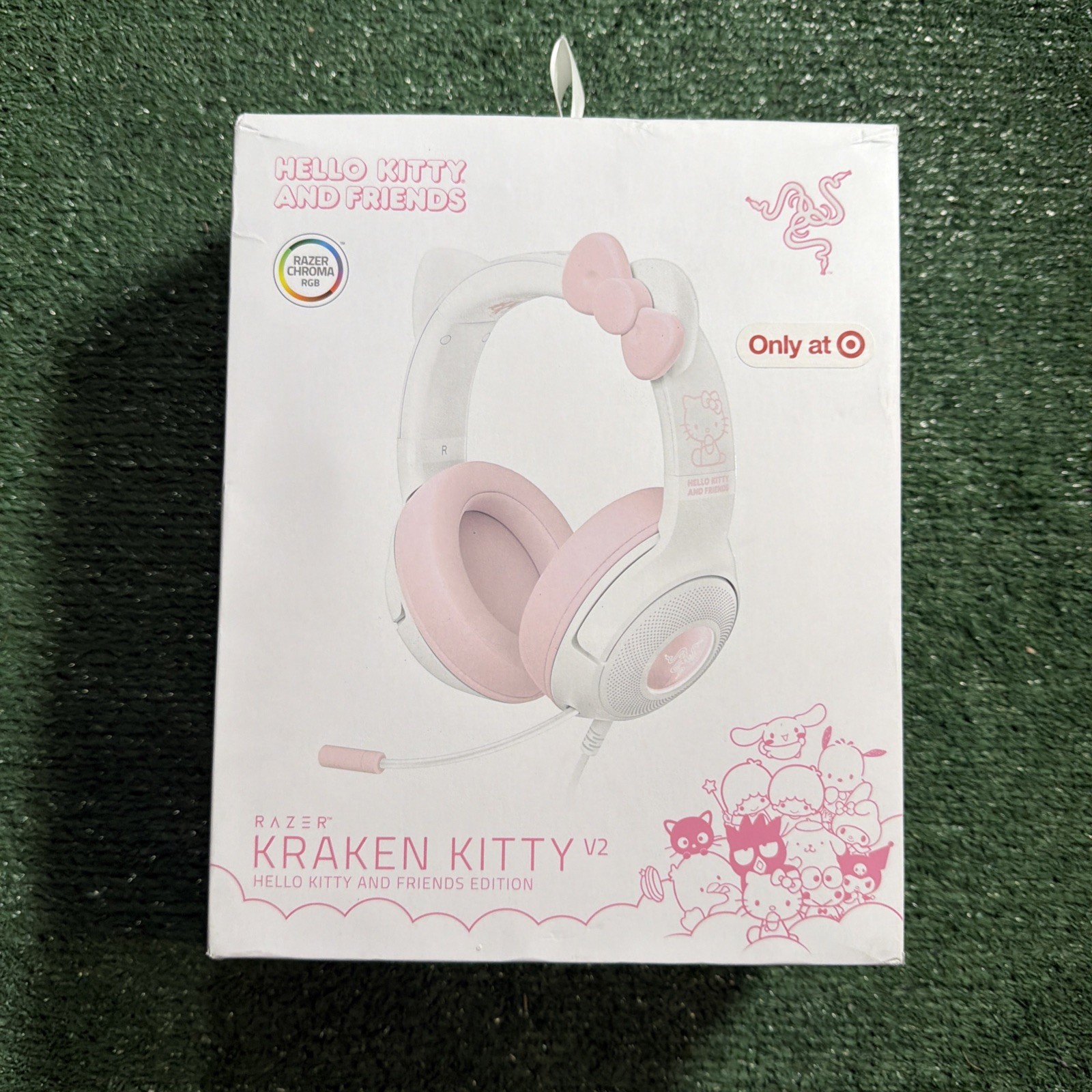 Razer Kraken Kitty V2 Wired USB A Gaming Headset Hello Kitty RZ04-04730500-R3M1