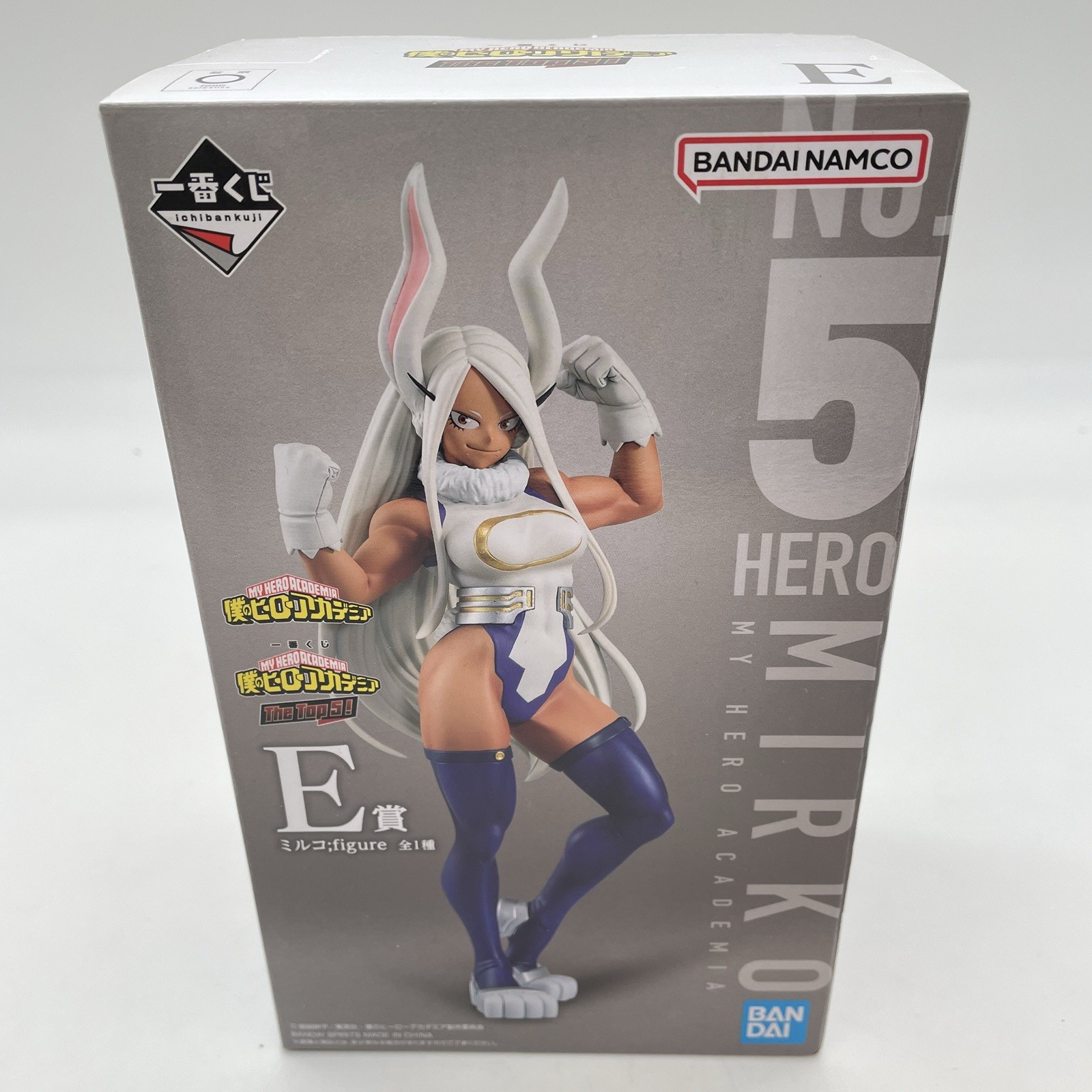 My Hero Academia Mirko Rabbit Hero The Top 5 No.5 Ichiban Kuji E Bandai Japan