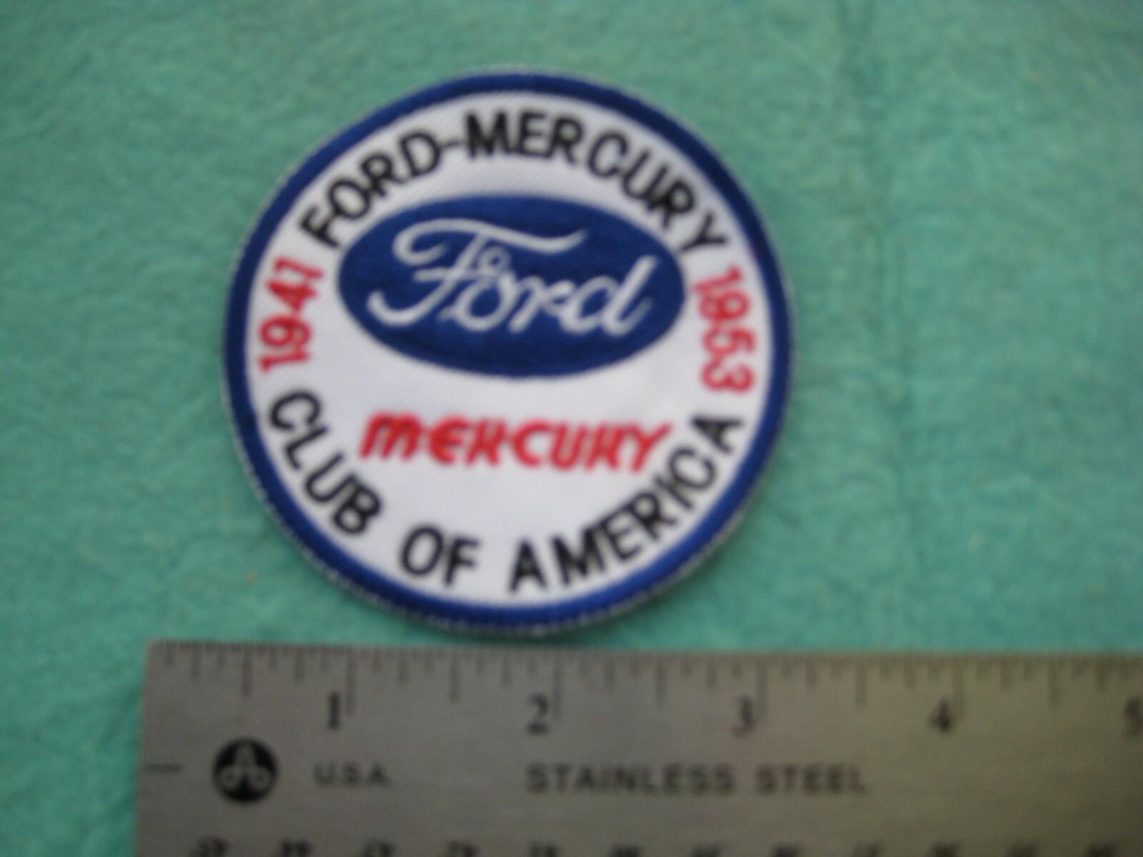 Ford Mercury Club Of America 1941 - 1953 Service Dealer Uniform Patch