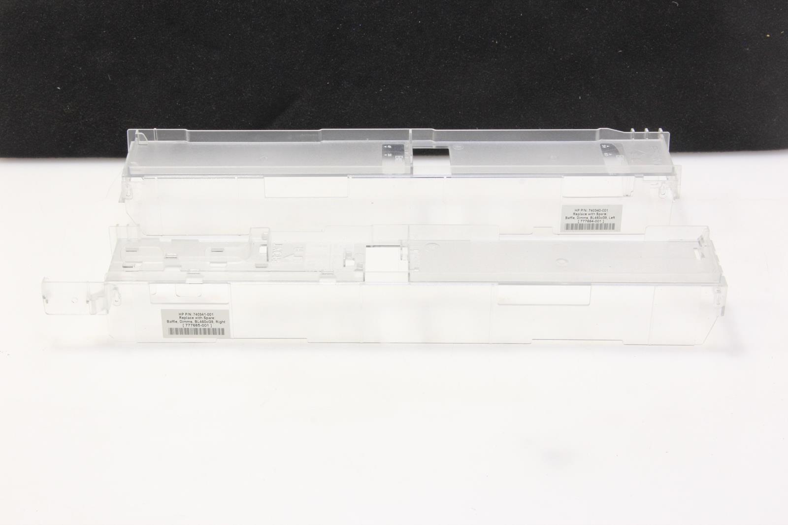HP BL460c Gen9 Air Baffle Pair 740341-001 740340-001 Left & Right. SKU223684