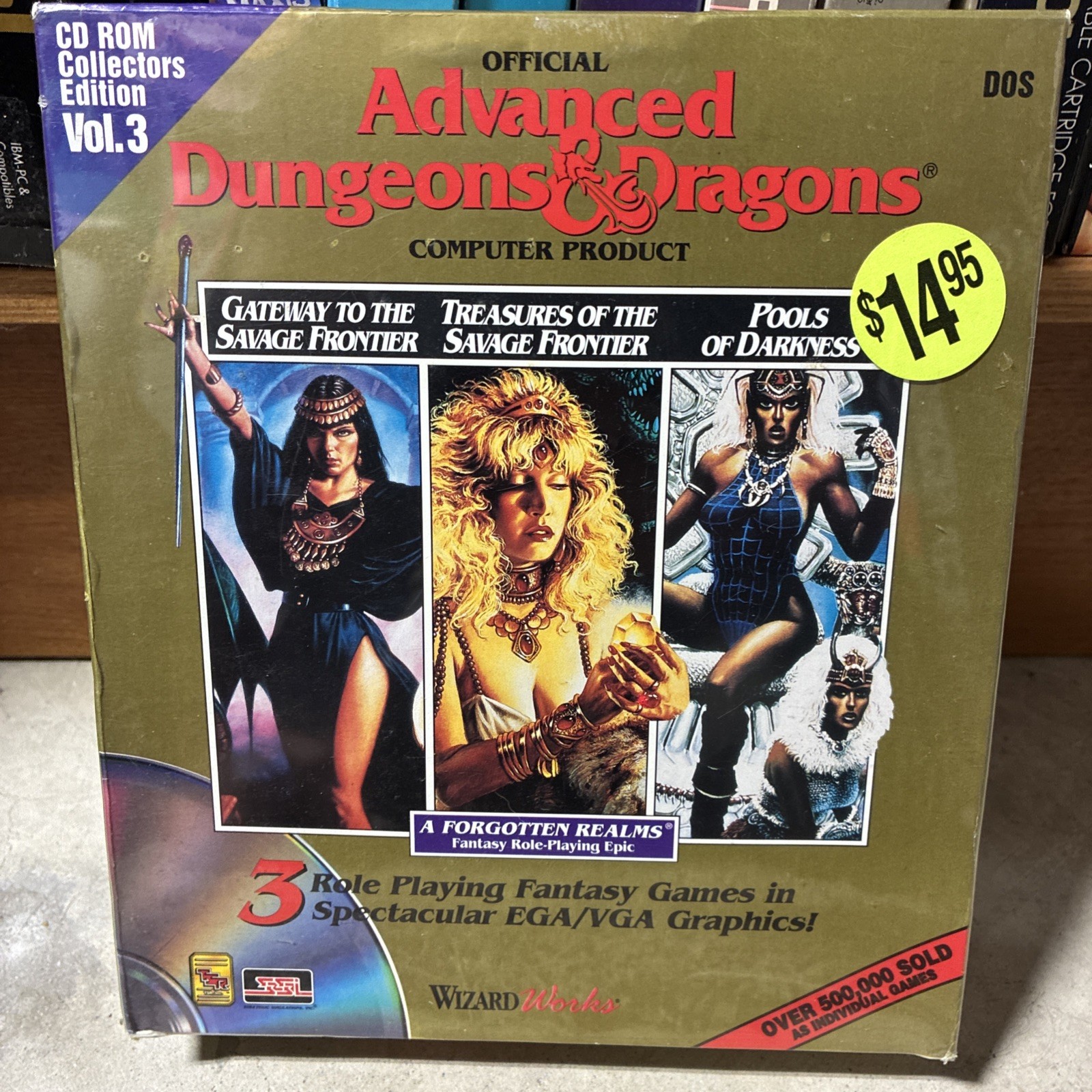 Advanced Dungeons & Dragons Collectors Edition Vol. 3 DOS CD ROM VER. New SEALED
