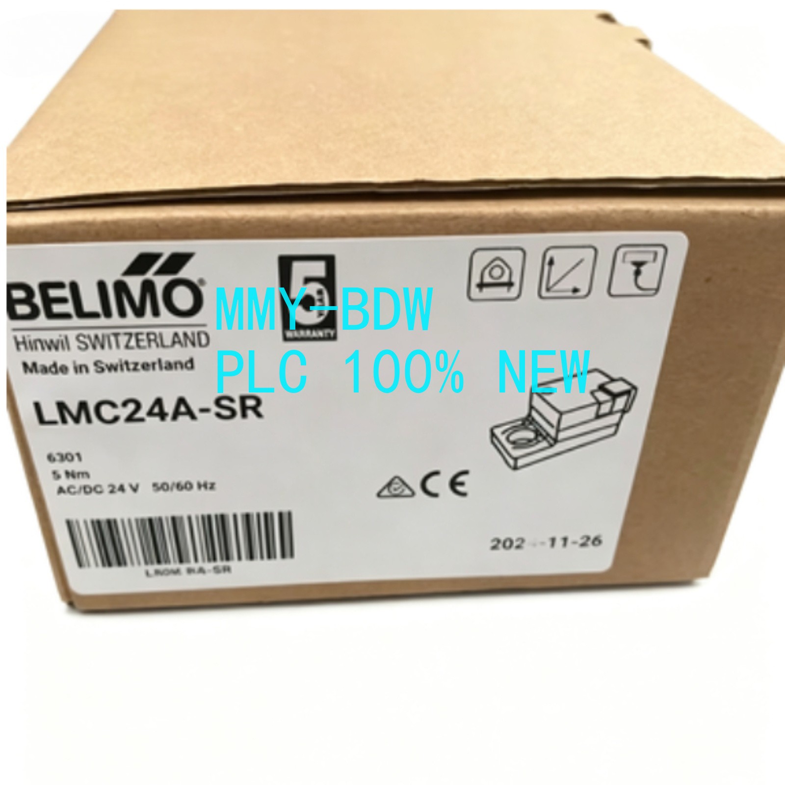 1PCS NEW in Box BELIMO LMC24A-SR Damper Actuator 5Nm 24VAC/DC Free Delivery