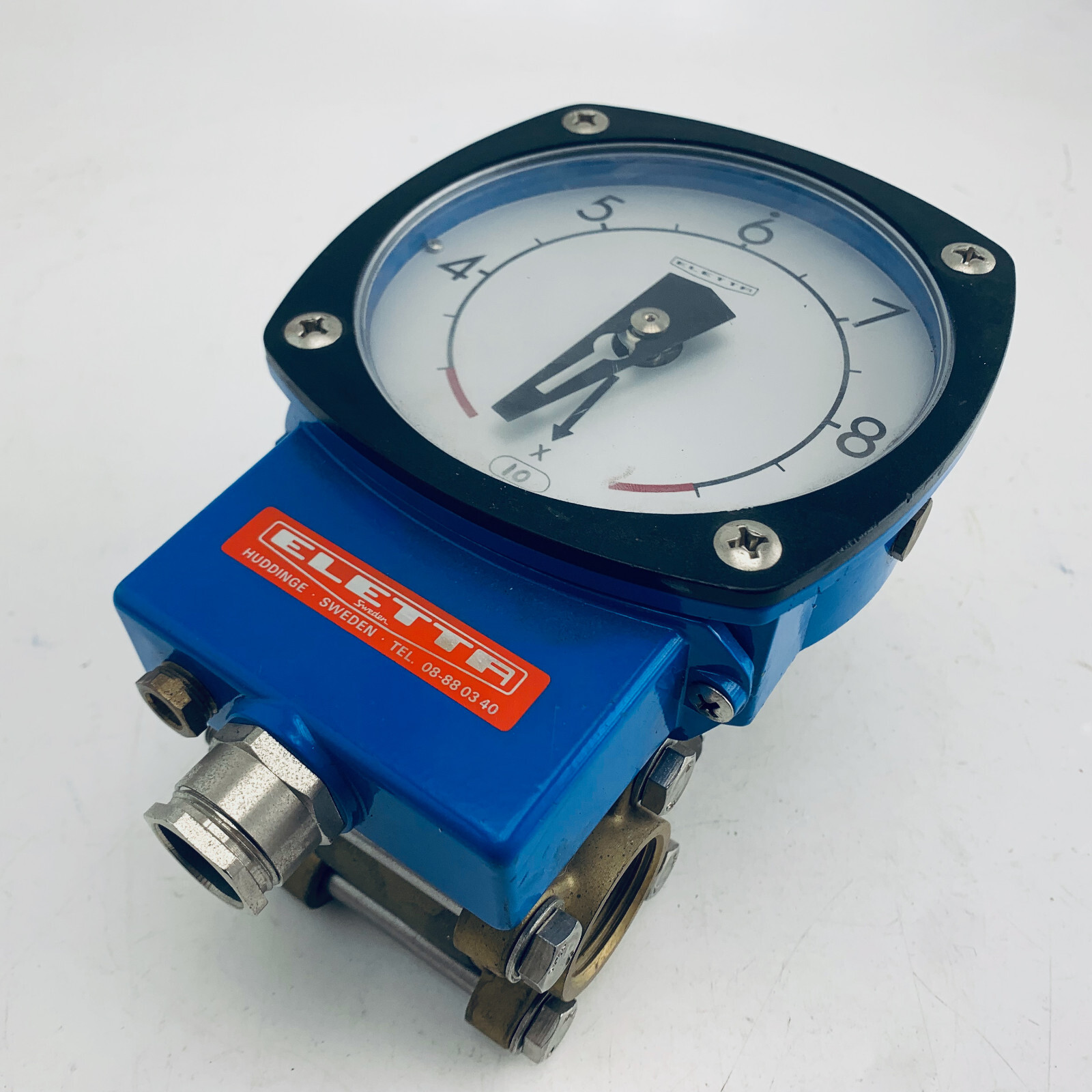ELETTR GL25 Flow monitor 40- 80 lpm water, 1" NPT connection