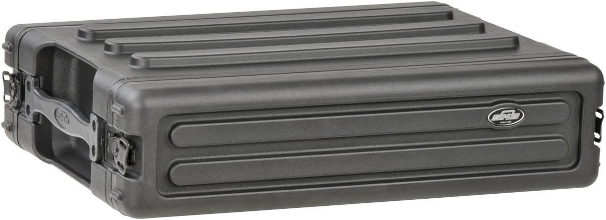 SKB Roto-Molded 2U Shallow Rack (1SKB-R2S)
