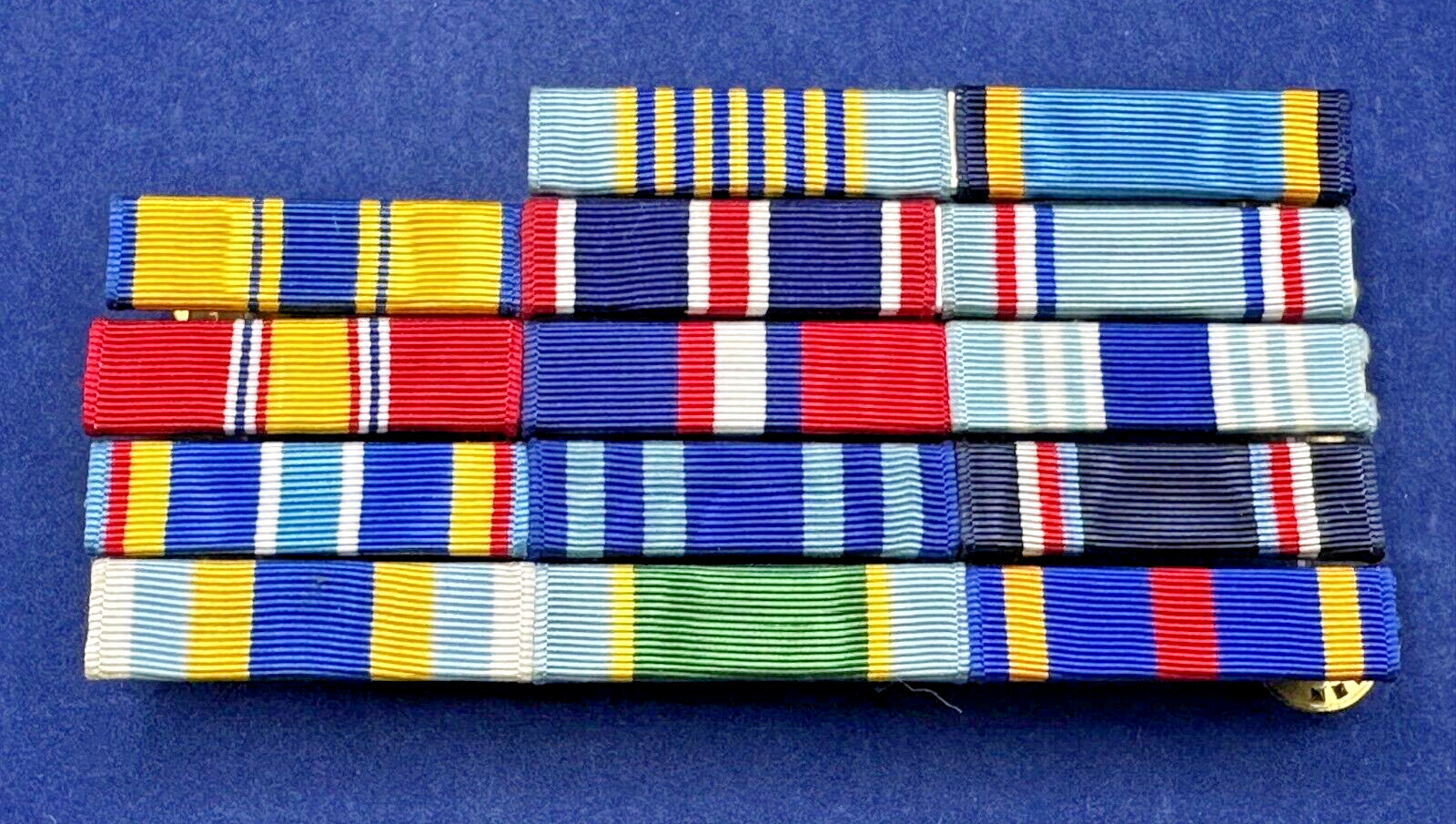 Highly Decorated Modern Era 14 Piece Ribbon Bar Set (Air Force) RB132