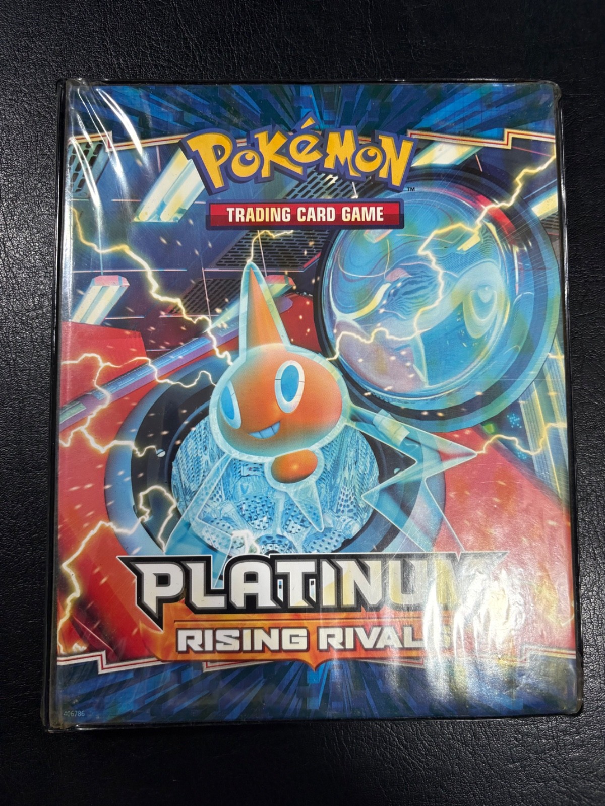 Pokemon Folder 2009 - Ultra Pro Platinum Rising Rivals Binder Folder Vintage