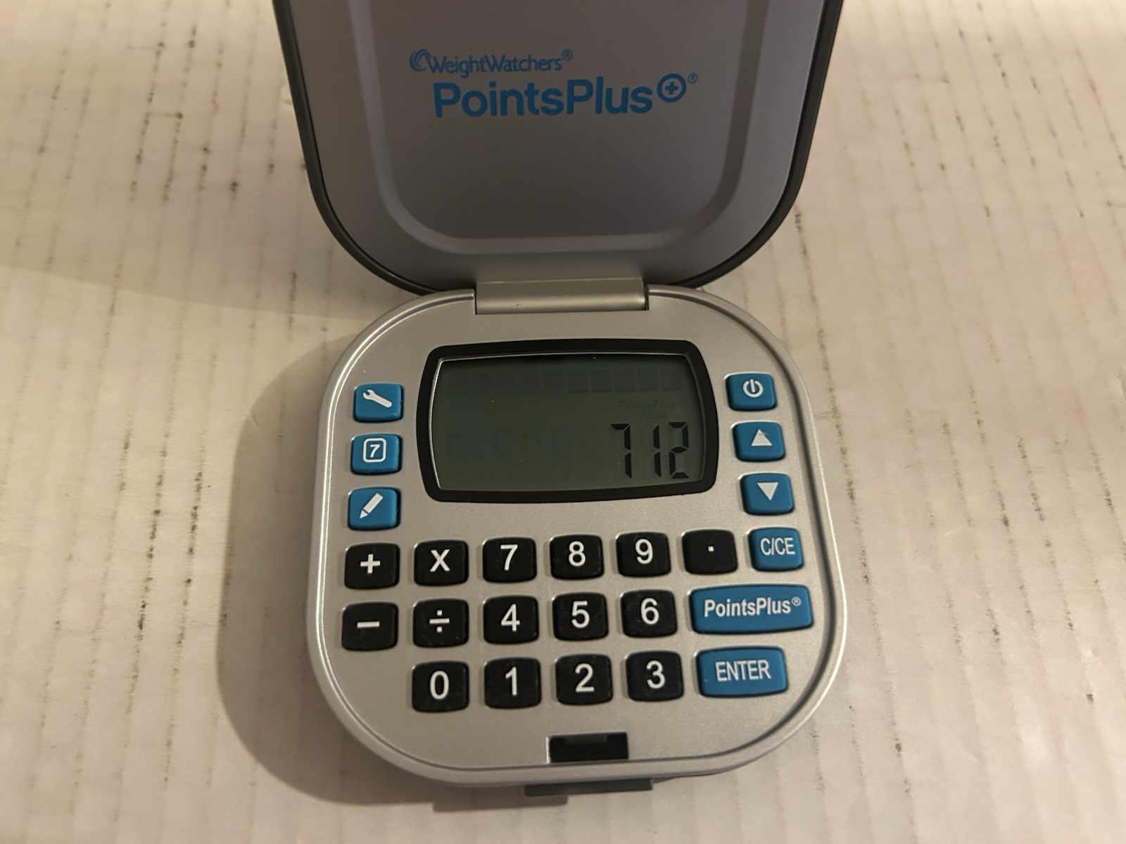 Weight Watchers calculator PointsPlus BIG BUTTON NAC-5A Daily Weekly Tracker