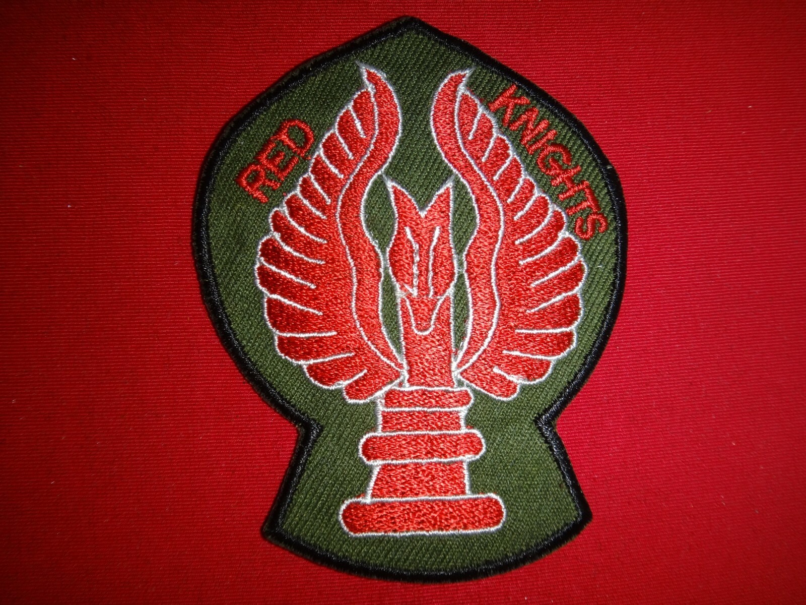 1st Lift Platoon RED KNIGHTS 114th Assault Helicopter Company Vietnam War Patch