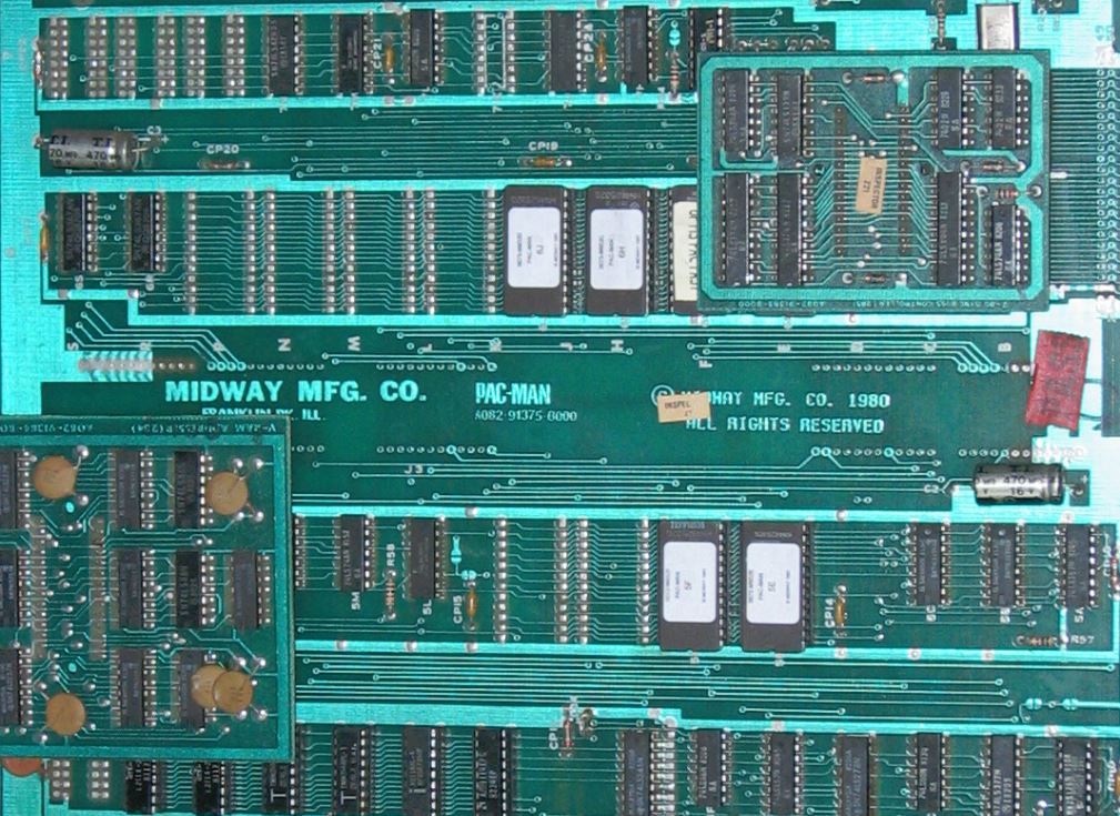 PAC-MAN & MS PACMAN Arcade Game PCB Board REPAIR Service