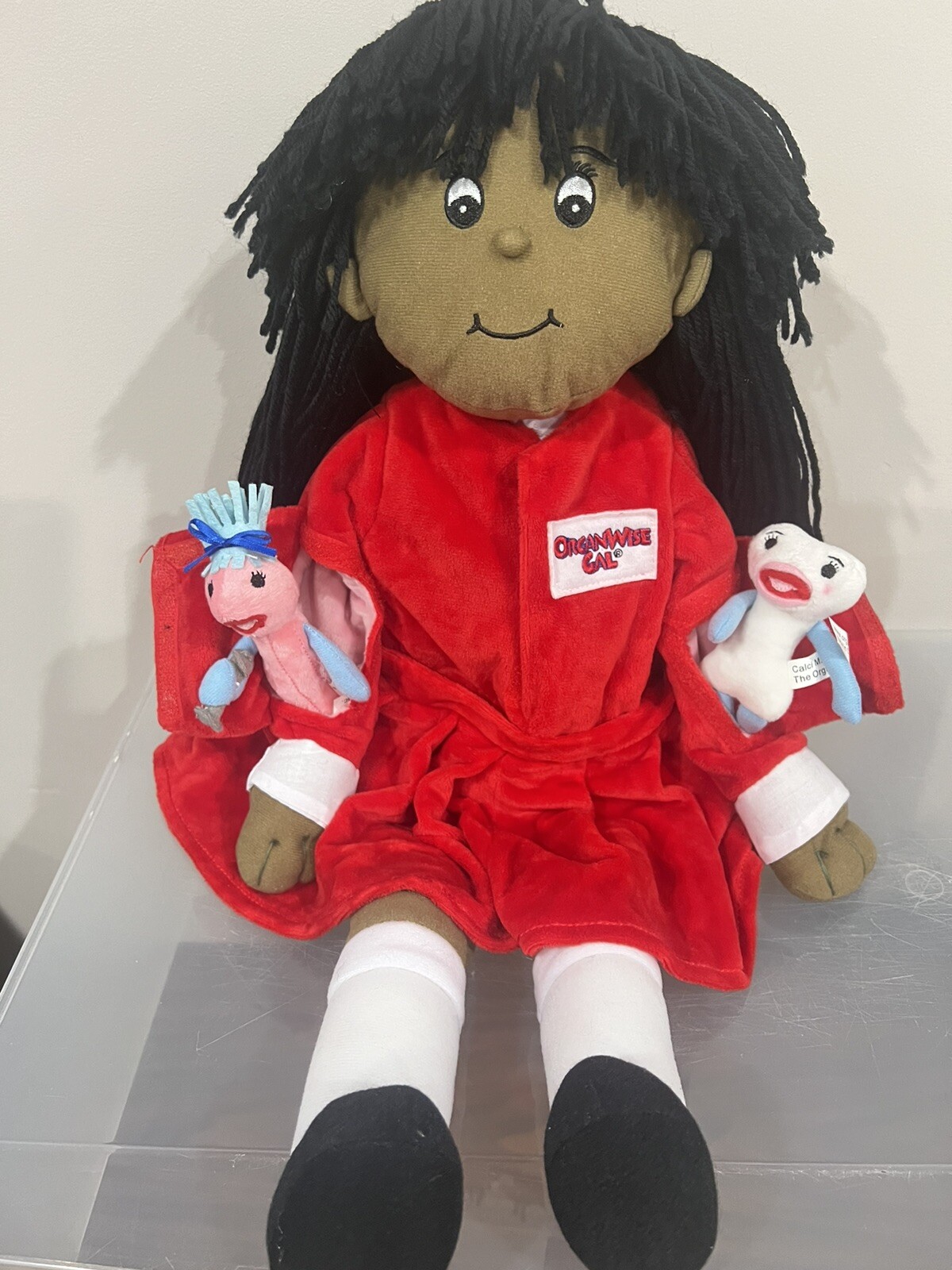 Health Science OrganWise Gal Doll & Beanies Body Parts Educational Anatomy Set