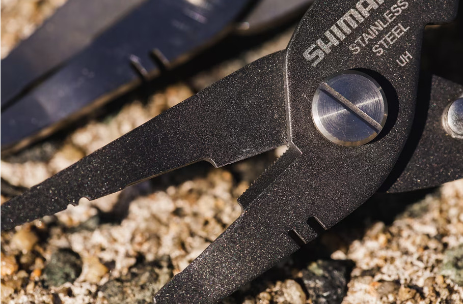 SHIMANO AD Pliers RH TYPE-F Black CT-541P Compatible ring(#) 1~5 158mm Stainless