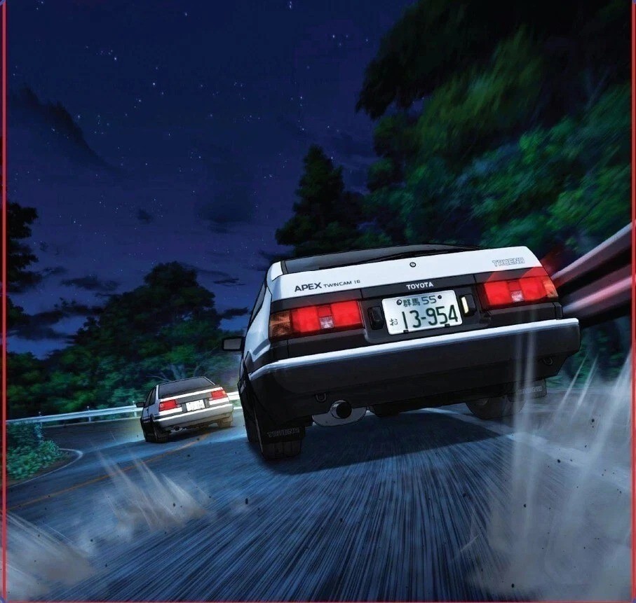 Initial D Complete Series Collection Seasons 1–6 + Battle Stage + Extra Stage