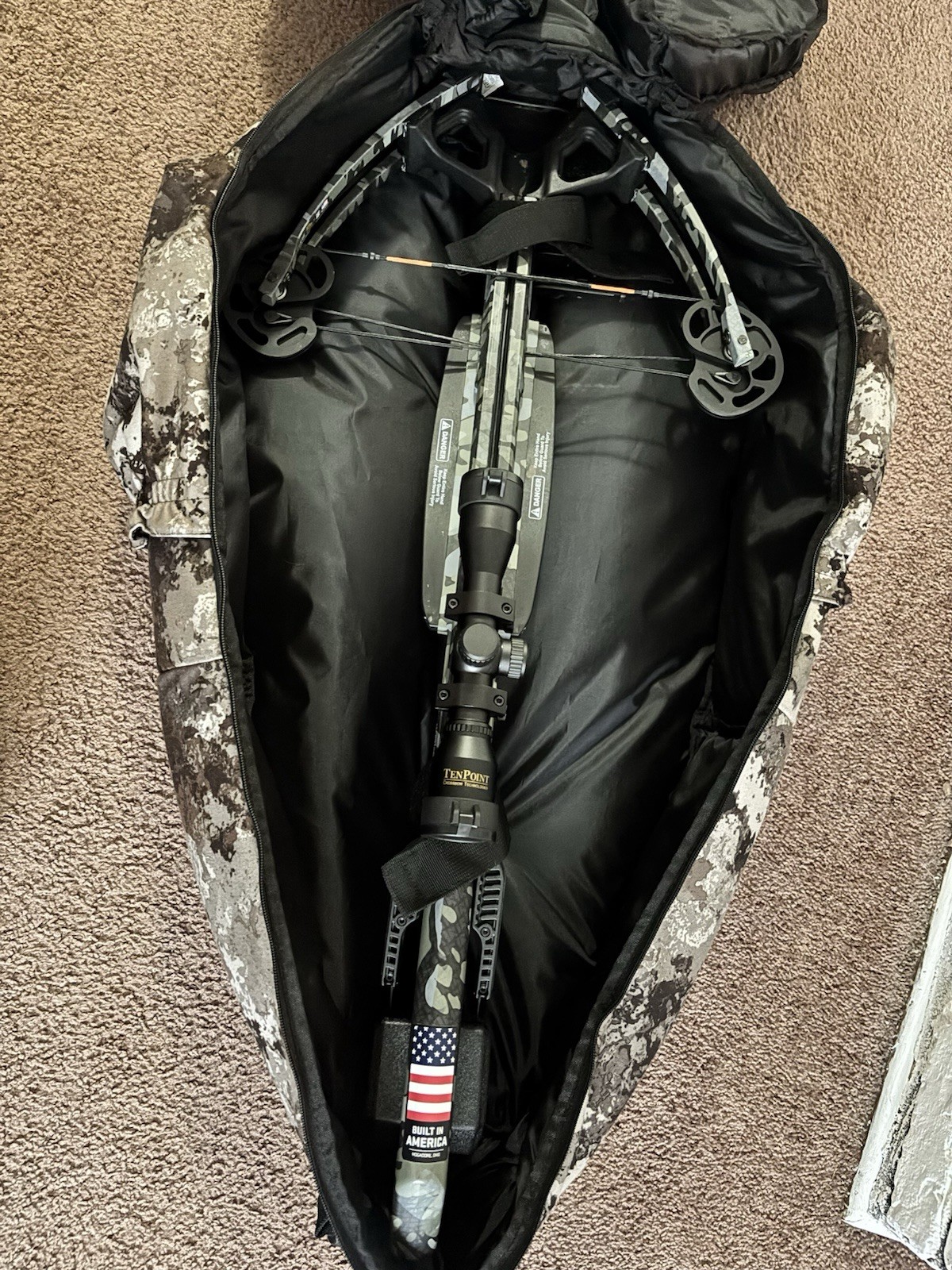 Wicked Ridge M-370 Crossbow with ACUdraw And Scope