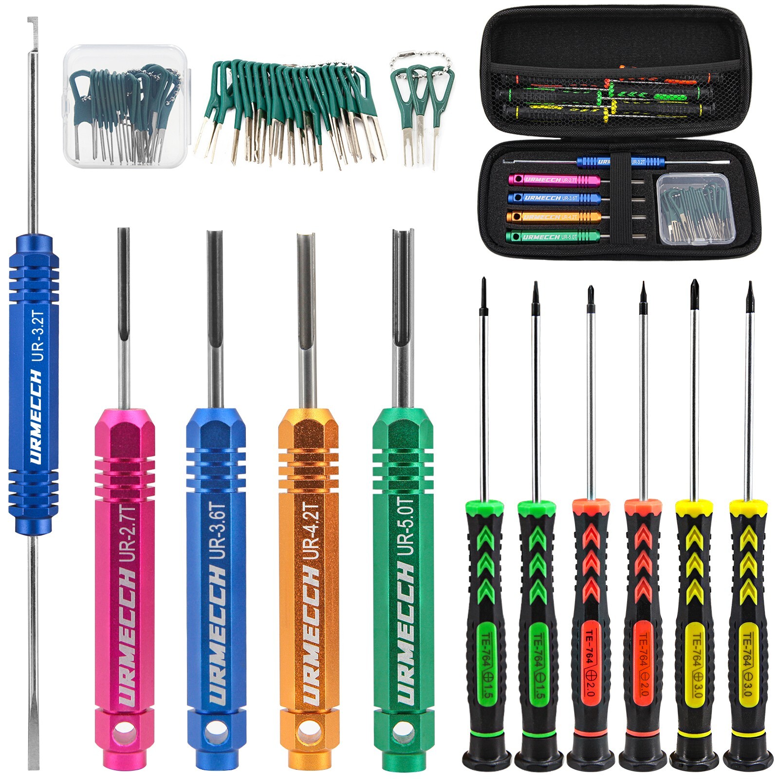 Car Pin Terminal Removal Kit Extractor Tool for Deutsch Connector Wire Release