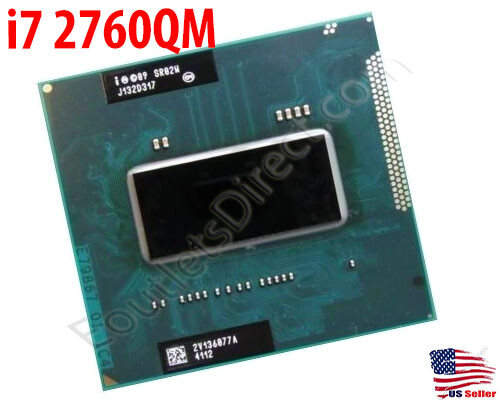 Intel Core i7 2760QM Quad-Core Mobile Laptop CPU Processor SR02W 6M 2.4-3.50GHz