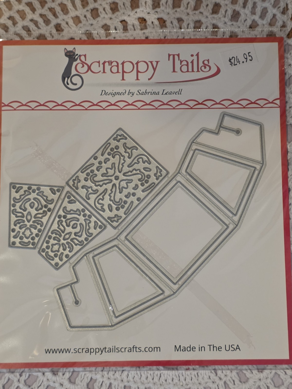 Scrappy Tails ~A7 Pop Up Stand~ NEW die set Set of 7 dies