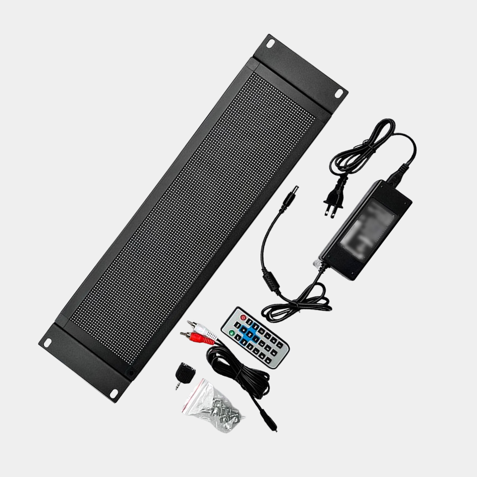 Full Color Music Spectrum Display Rhythm Light 3U with Mounting Bracket
