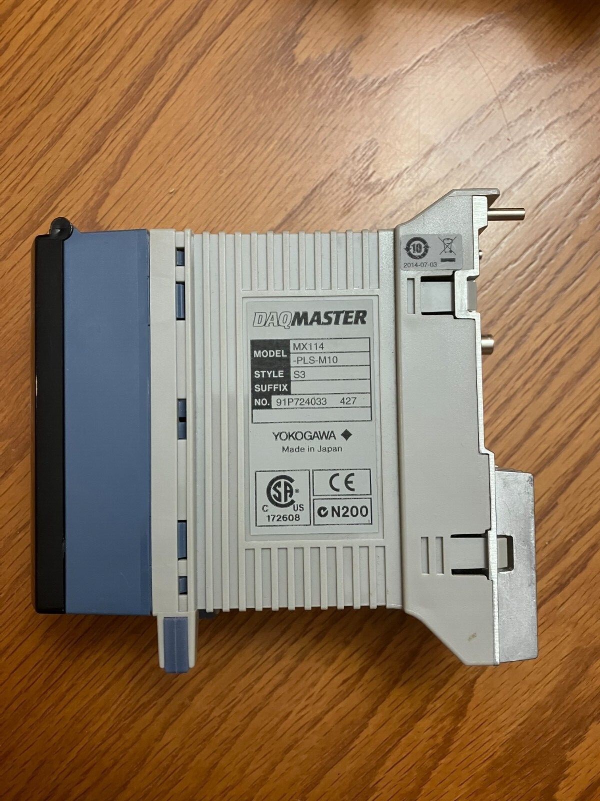 Yokogawa MX114-PLS-M10 MW100 / DAQ Master Pulse Input Module - Free Shipping