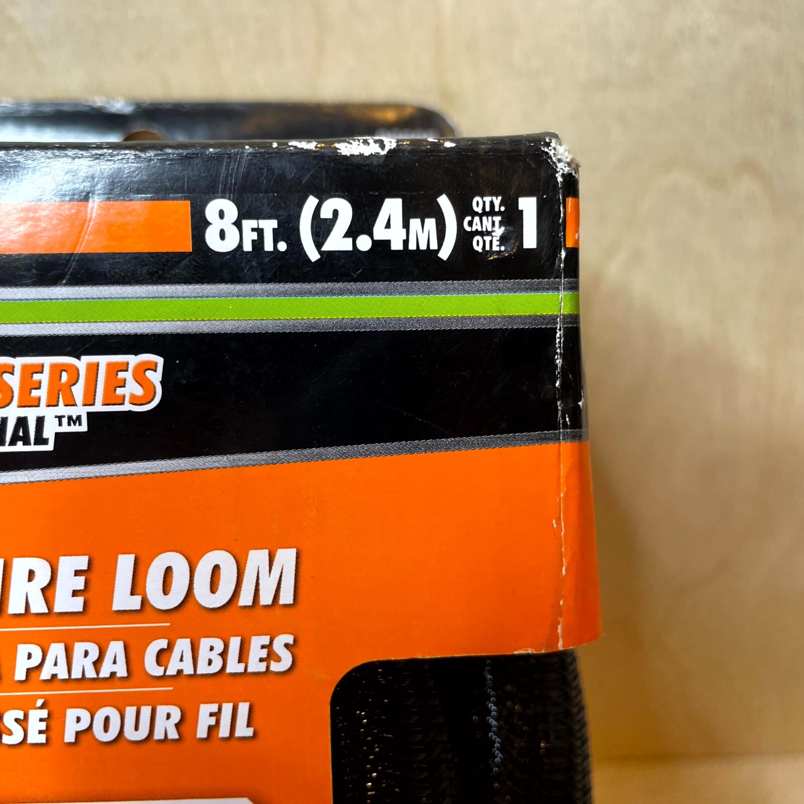 Dorman 86605 Black 3/4"D 8Ft Split Braided For Added Strength & Flexibility Loom