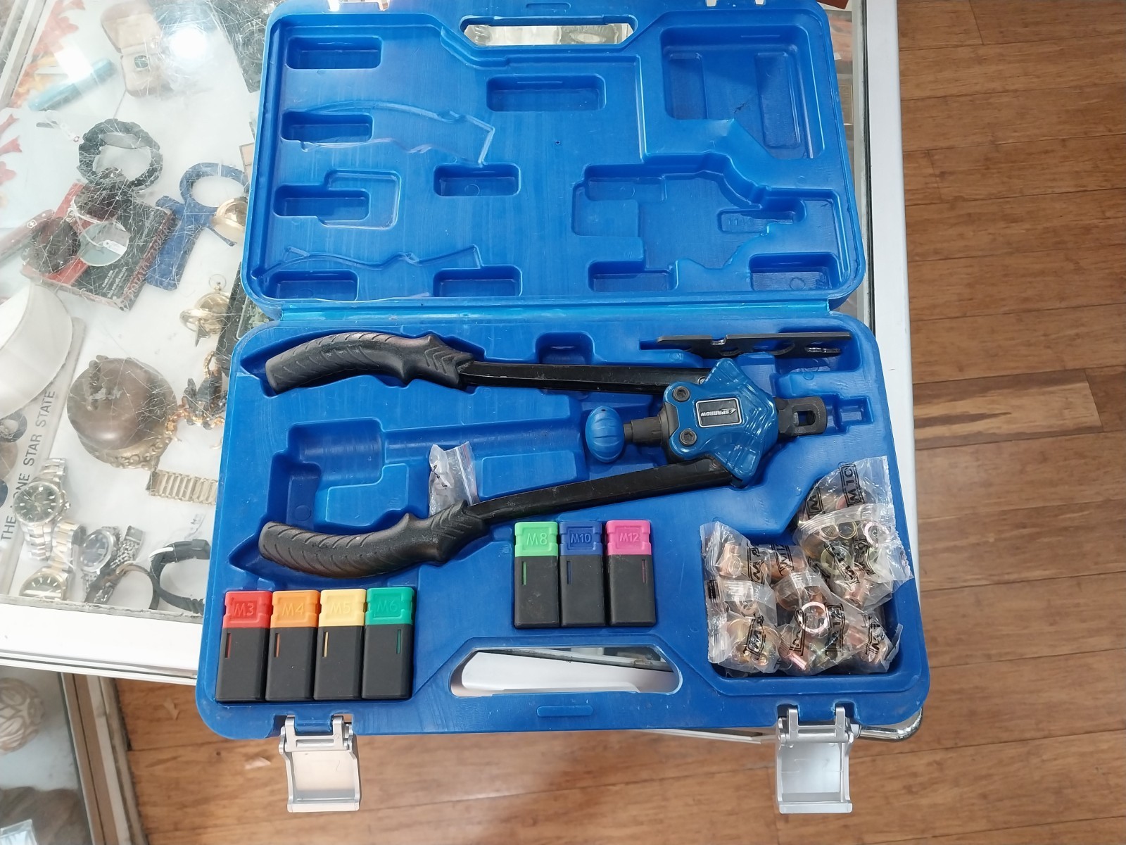 Hand Nut Riveter Riveting Kit Tool Nut Sert Tool Fastener M3 - M10