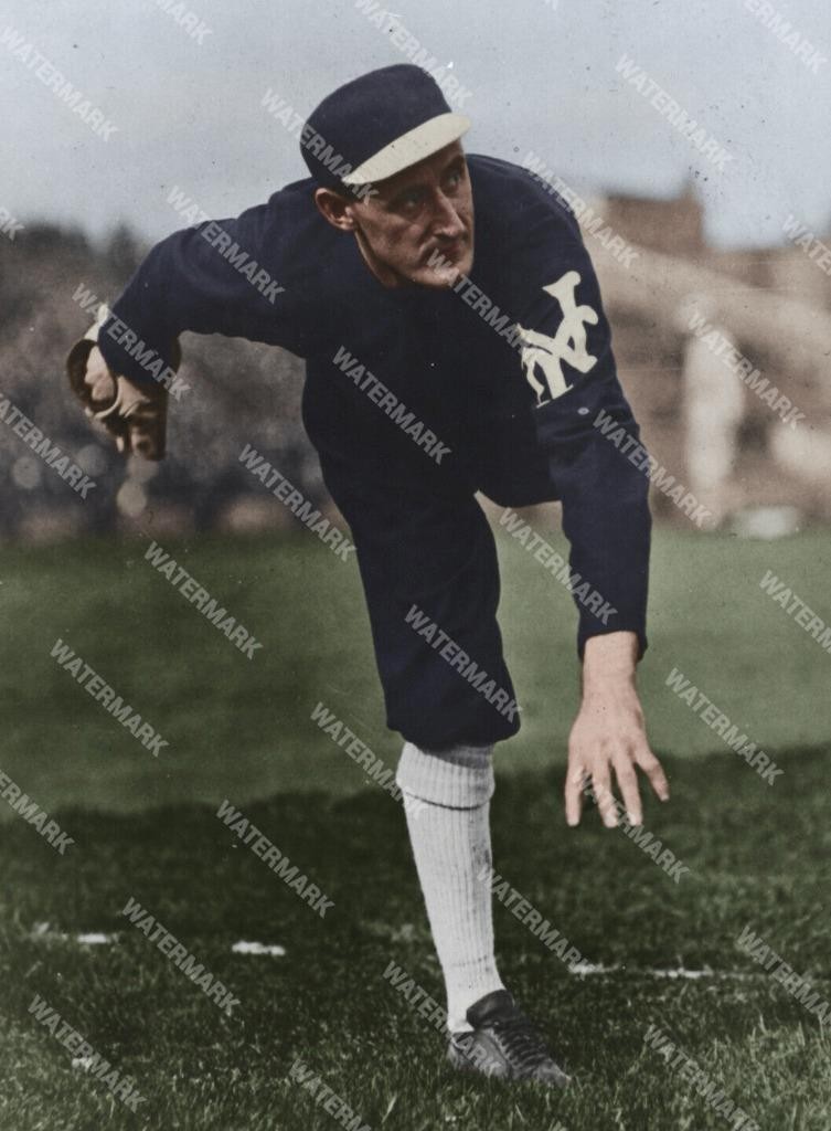 HF641 George Wiltse NY Giants 1911 8x10 16x20 Colorized Photo