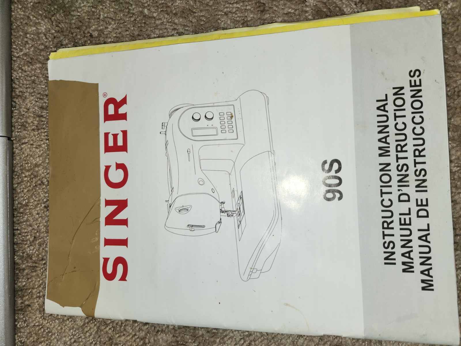 SINGER 90S Special Edition Computerized Portable Sewing Machine w/ LCD Screen