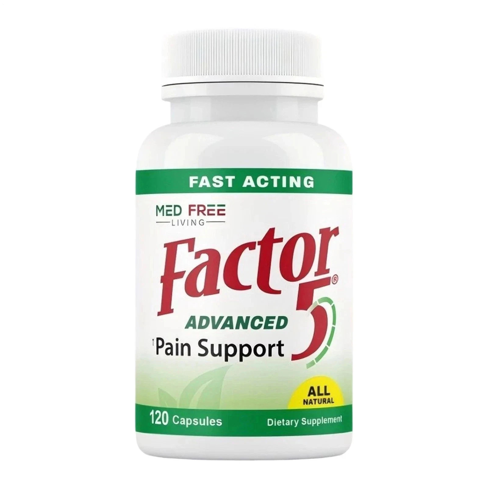 1/2/3/5x Factor 5 Organic Joint Support Muscle & Complex 120ct Capsules