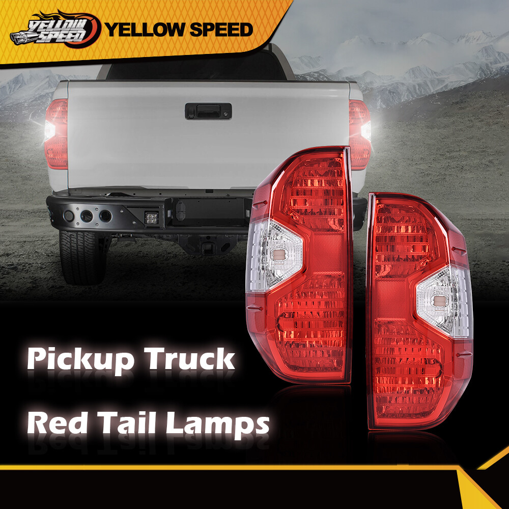 Tail Lights Brake Lamps Pair/Left/Right Side Fit For 2014-2021 Toyota Tundra