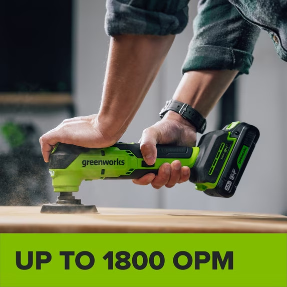 24V Brushless Oscillating Multi-Tool (Tools Only) with Accessories