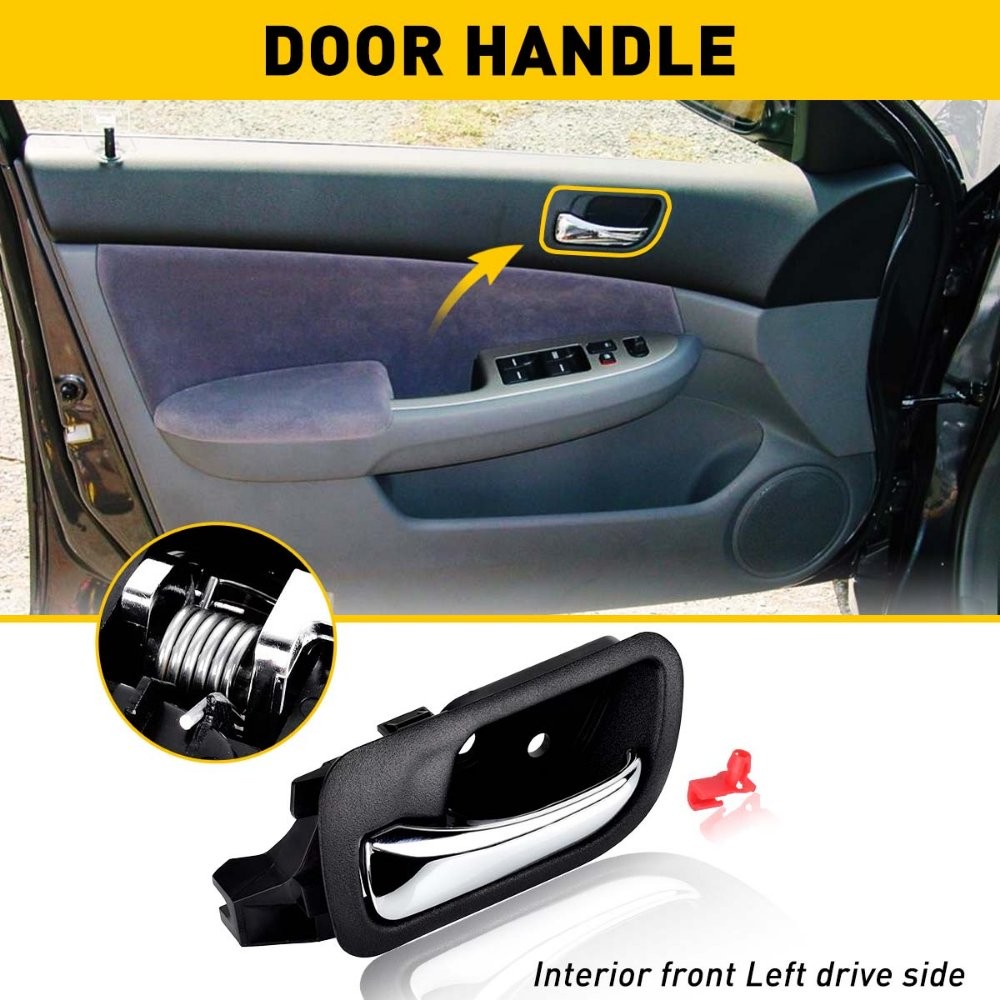 For 2003-2007 Honda Accord Interior Inside Door Pull Handle Front Driver Side US