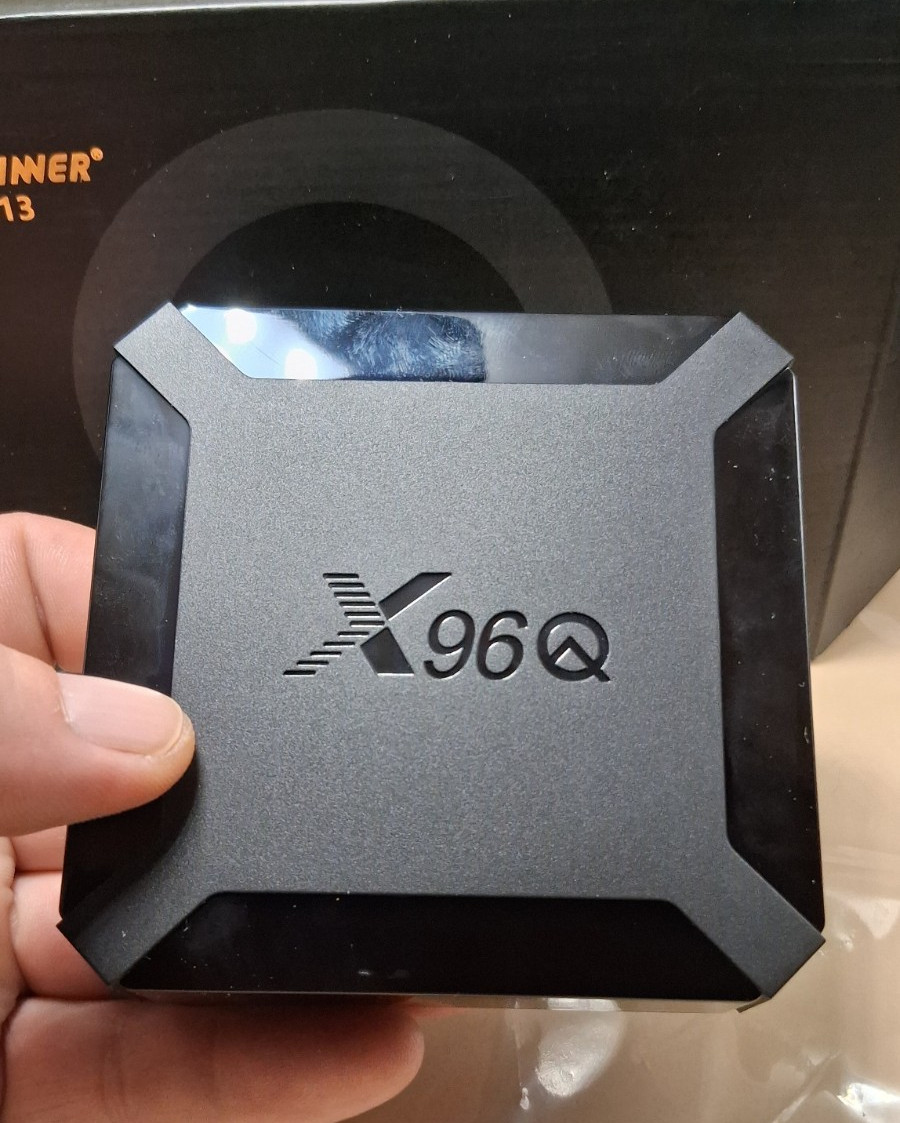 Allwinner X96Q H313 Streaming TV Box, Black, HDMI, Ethernet Port