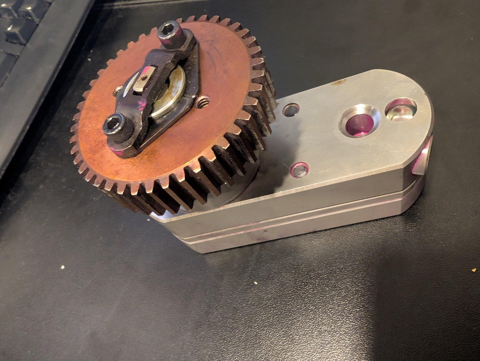 Telmec gear metering pump of .584 cc/rev, TC-1256, 18902788