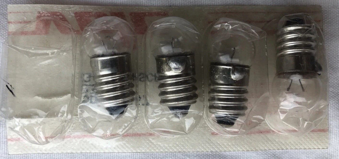 G647 Bulbs 3.5V 0.3A G-3 1/2 MIN-SCR
