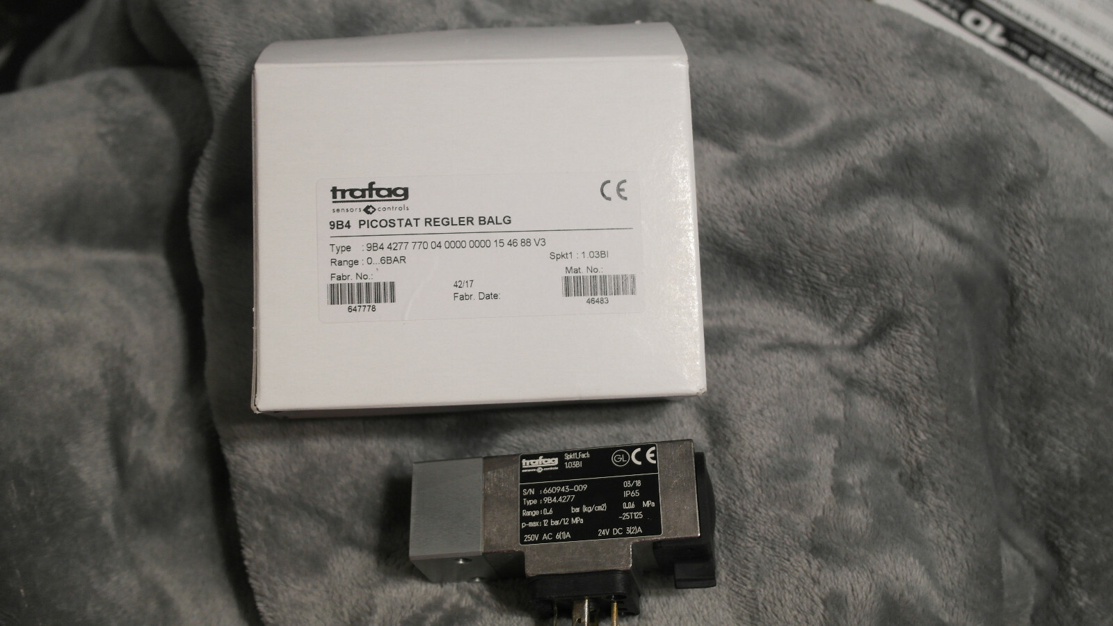 Trafag 9B4 PICOSTAT Type 9B4 4277 9B4.4277 (E9)