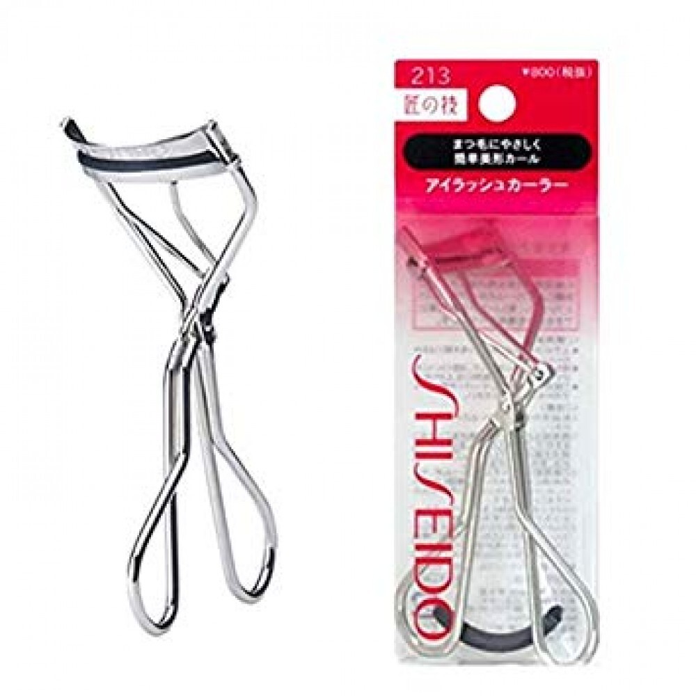 [US Seller] Shiseido Makeup Eyelash Curler 213 w/ ONE Refill Rubber Pad Japan