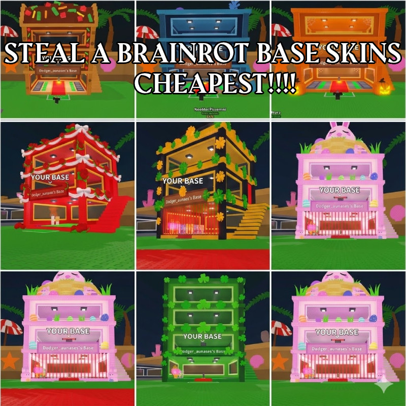 Base Skins  Cheapest Steal a brainrot – Steal a Brainrot - roblox⚡Fast Delivery