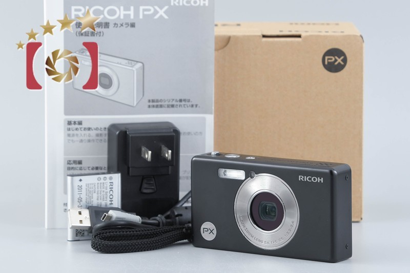 Ricoh PX Black 16.0 MP Waterproof Digital Camera w/ Box