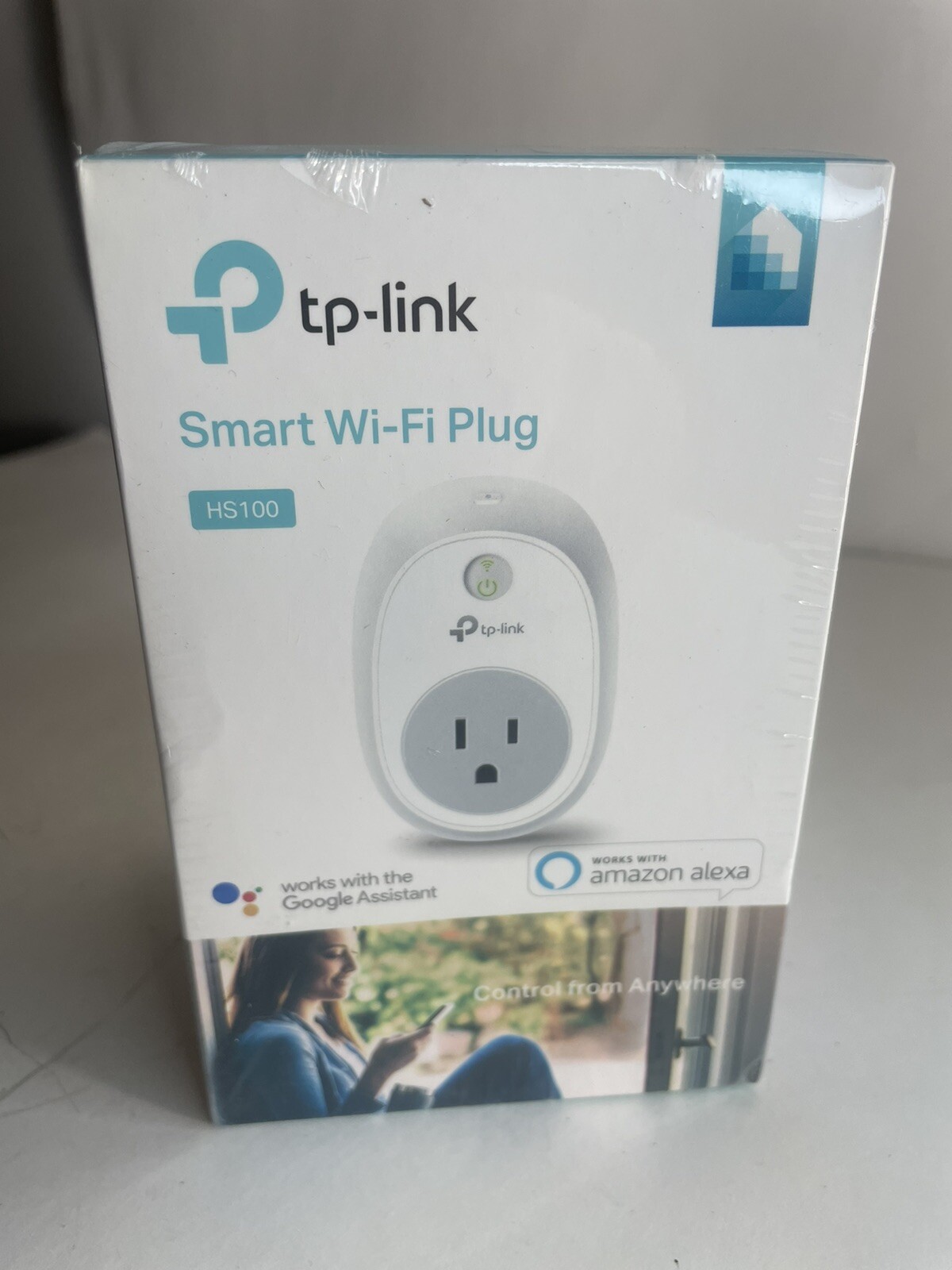 TP-Link Smart Wi-fi Plug HS100 Works With Amazon Alexa And Google Assistant