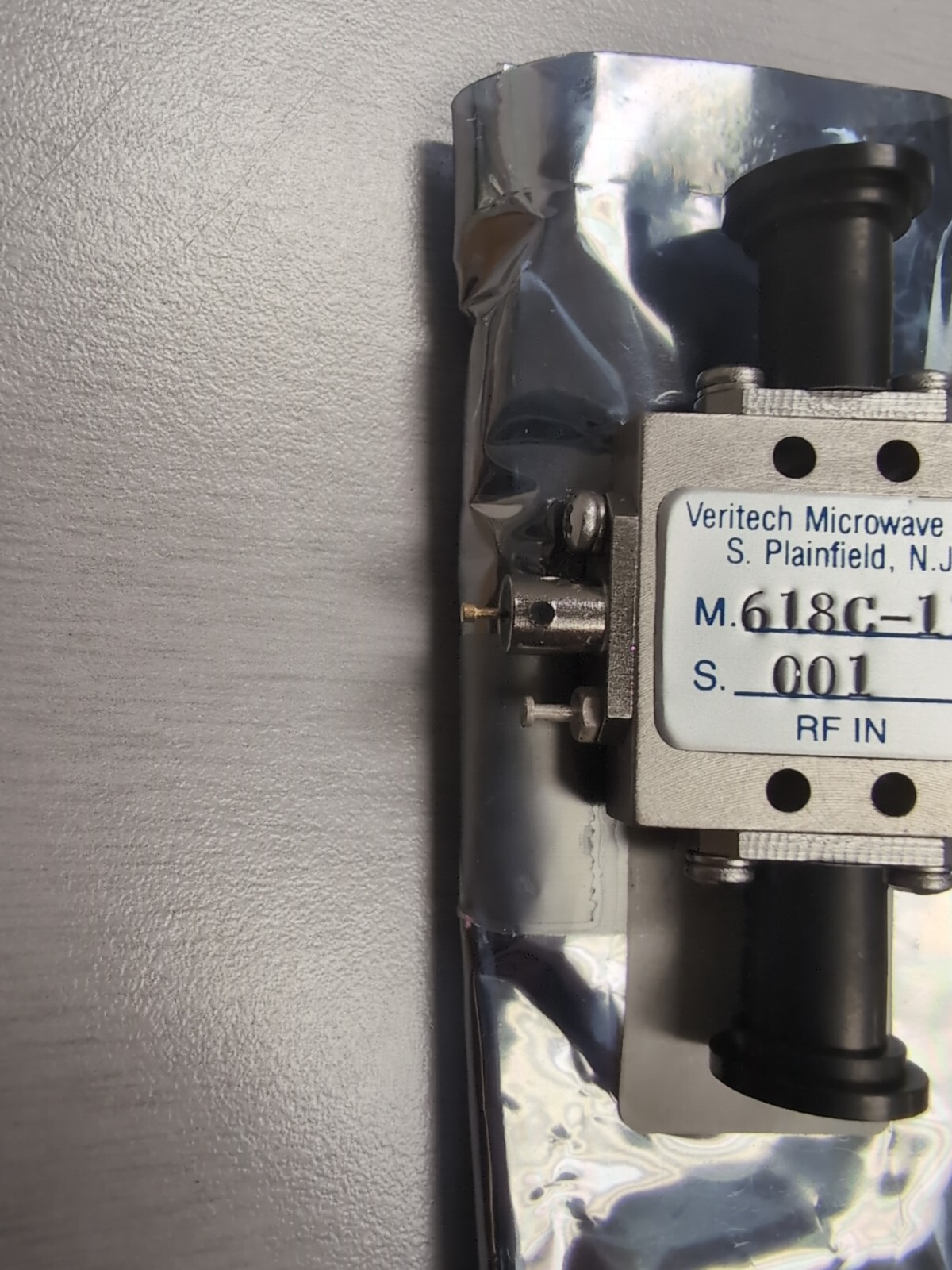 Veritech Microwave Inc 618C-118 Radio Frequency AmplifierRF Power