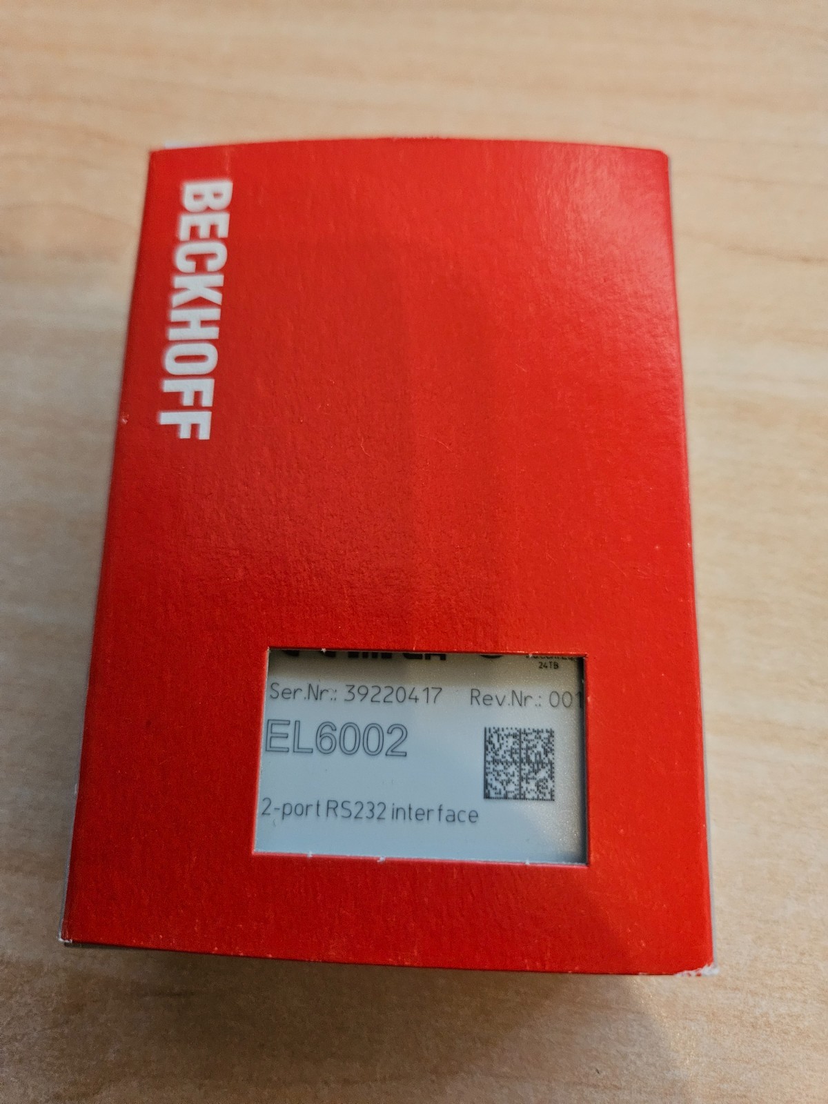 Beckhoff EL6002 NEW