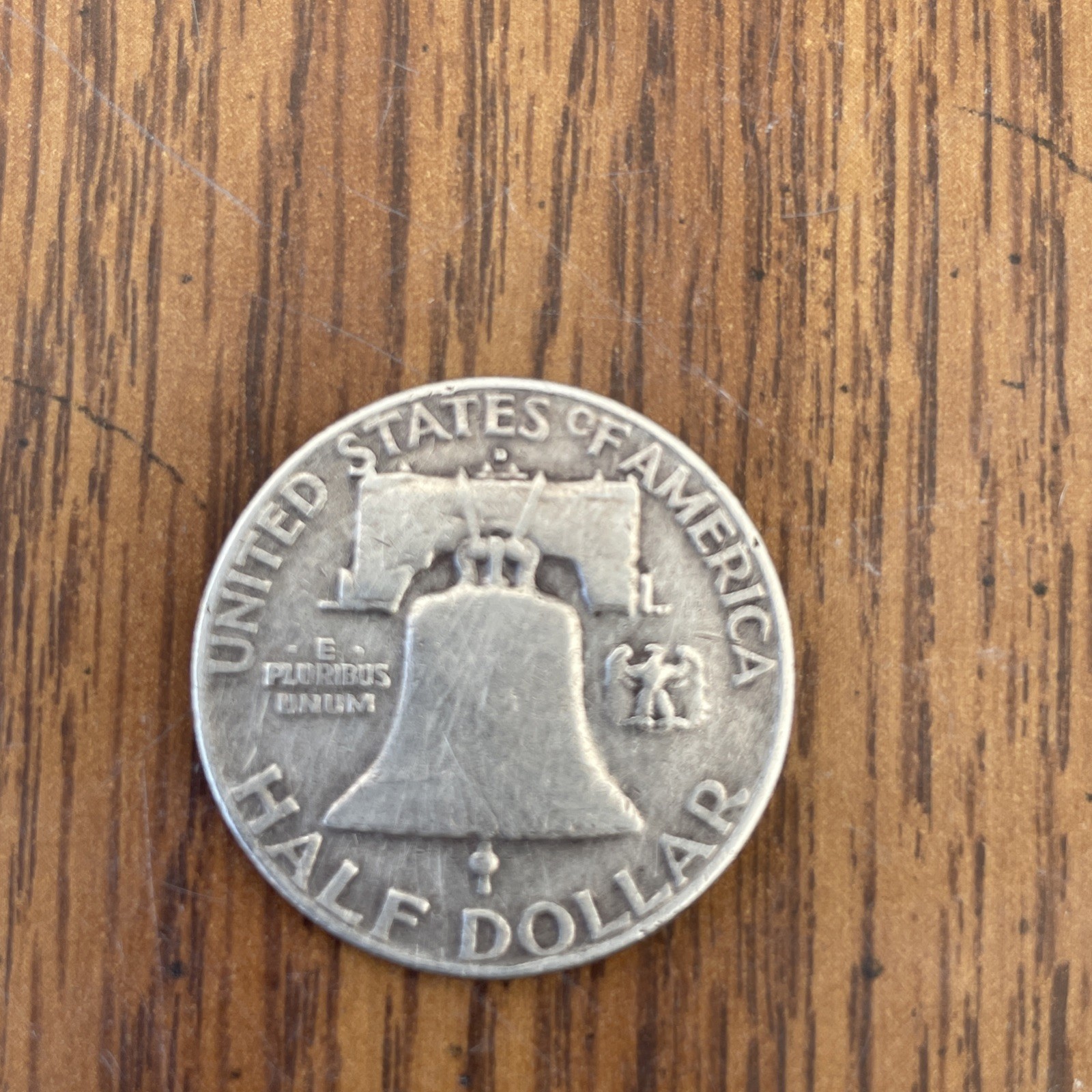1954 D Franklin Half Dollar
