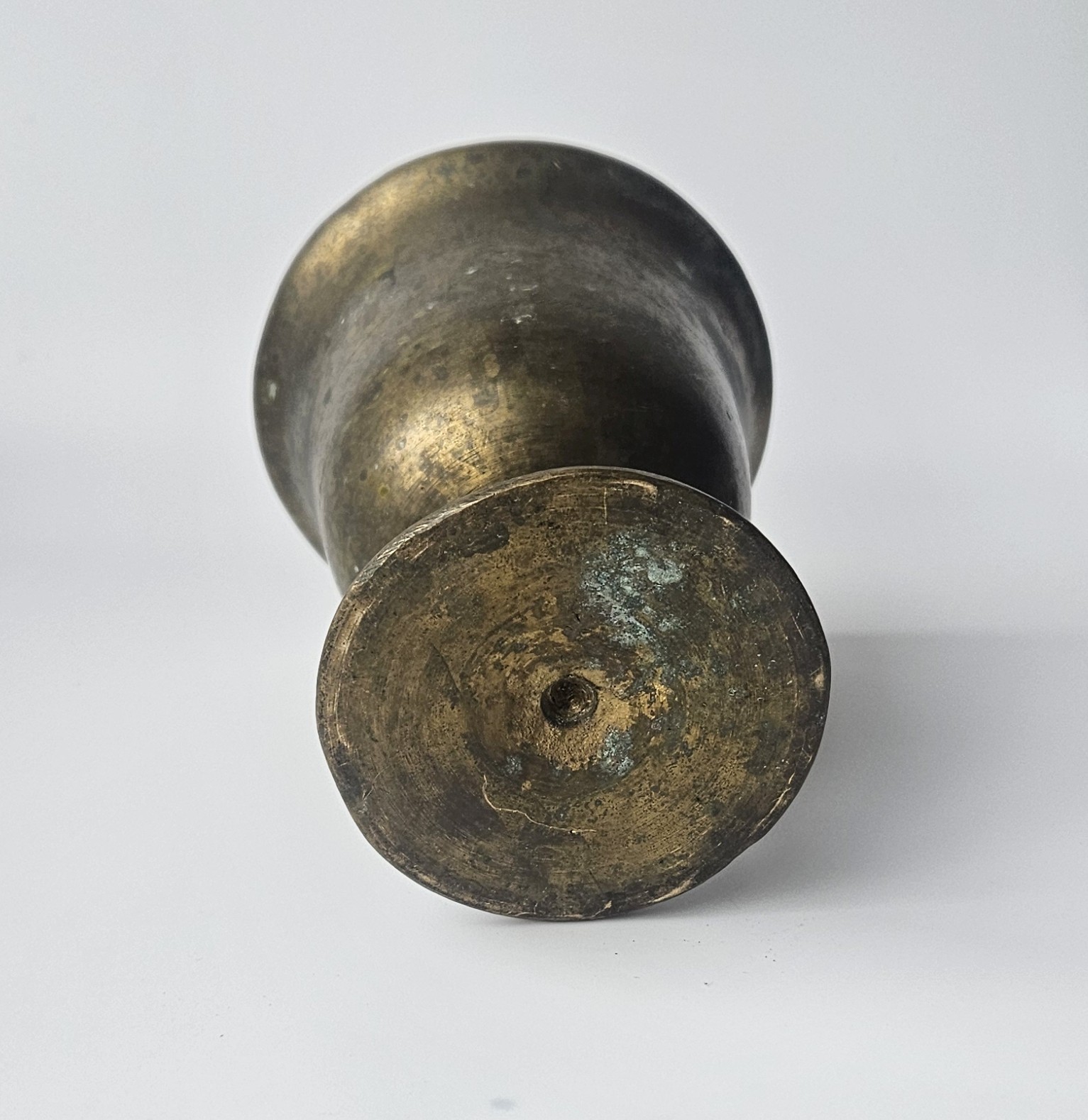 Antique Heavy 5" Brass Mortar 1.3kg