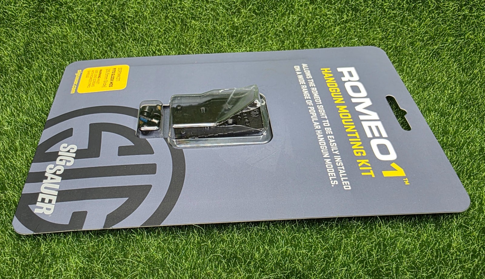Sig Sauer #SOR1MK011 ROMEO1 Handgun Mounting Kit, Glock MOS Models, Black
